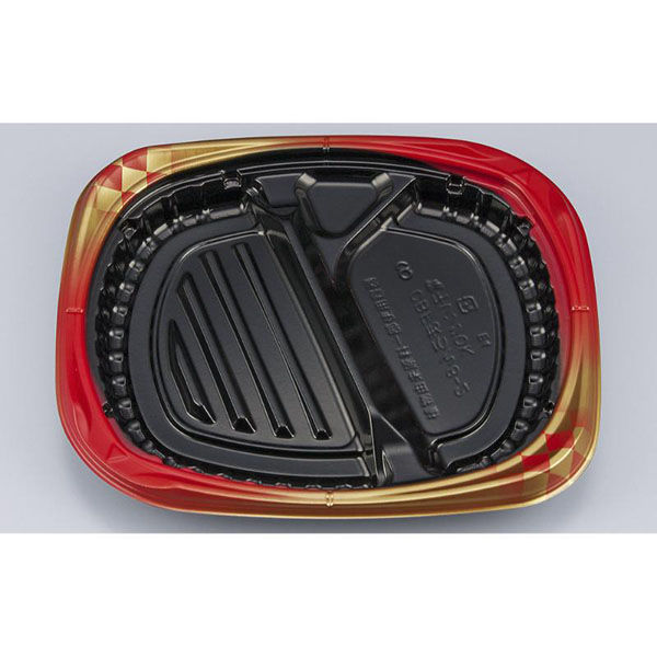 シーピー化成 弁当容器 CBFまろん8-2 ゴルトBR本体 0A0210802B095 1ケース(400個(50個×8))（直送品）