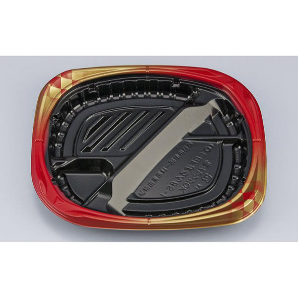 シーピー化成 弁当容器 CBFまろん8S-1 ゴルトBR本体 0A0210851B095 1ケース(600個(50個×12))（直送品）