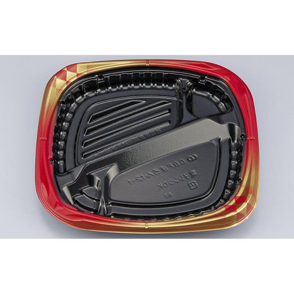 シーピー化成 弁当容器 CBFまろん12-1 ゴルトBR本体 0A0211201B095 1ケース(400個(50個×8))（直送品）