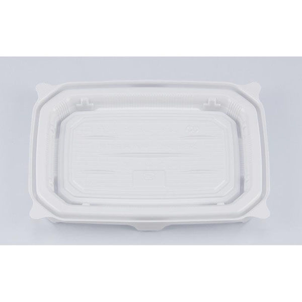 シーピー化成 軽食容器 CBF-DE18-13B ホワイト本体 0A05181320075 1ケース(1200個(50個×24))（直送品）