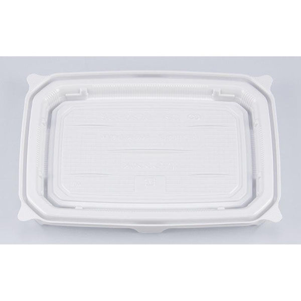 シーピー化成 軽食容器 CBF-DE20-15B ホワイト本体 0A05201520075 1ケース(600個(50個×12))（直送品）