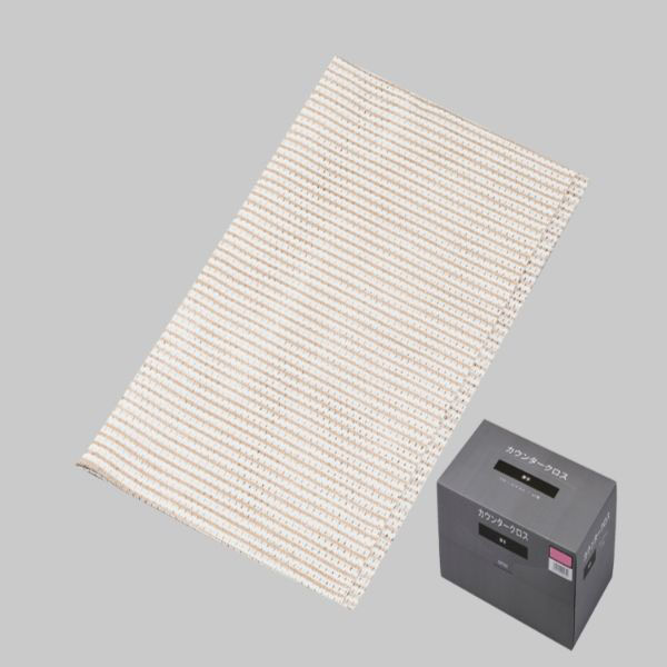 カウンタークロス(BEIGE)厚手 187155 1ケース(360個(60個×6))（直送品）