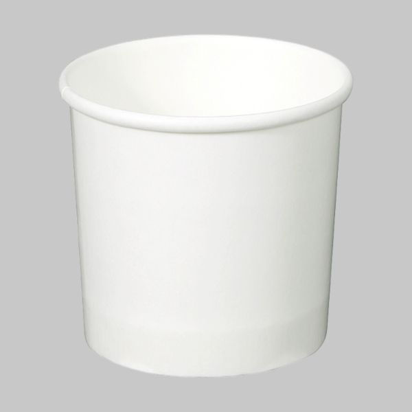 菓子容器 アイスカップ120(白) 187861 1ケース(1500個(30個×50))（直送品）