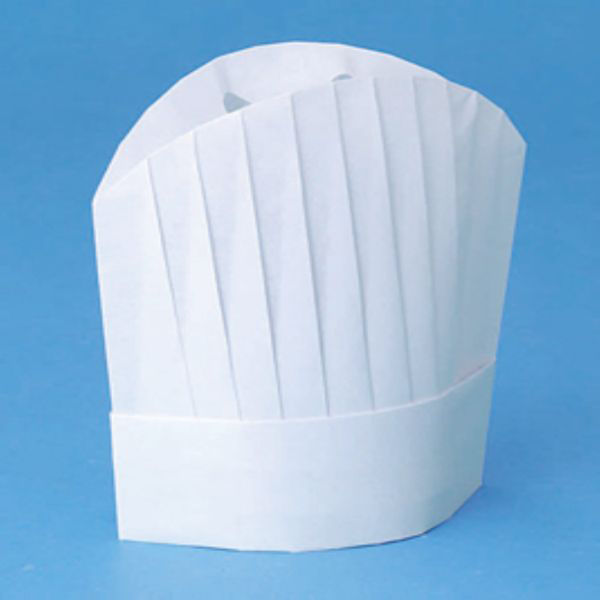 調理用帽子 オーバルグランドトック300 187908 1ケース(50個(10個×5))（直送品）