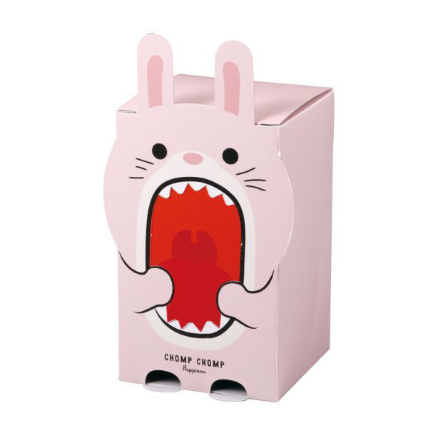 ヤマニパッケージ ギフト箱 20-2352 ガオーBOX うさぎ 1袋(100個)（直送品）