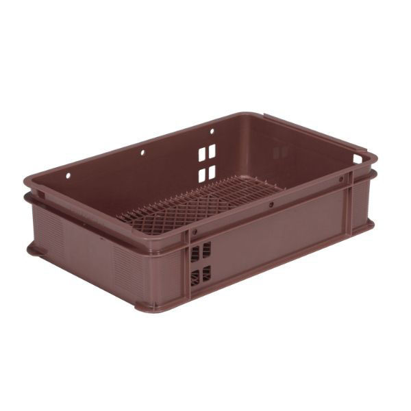 三甲 コンテナ 大型ばんじゅうA-3 ブラウン 203303 1ケース(5個)（直送品）