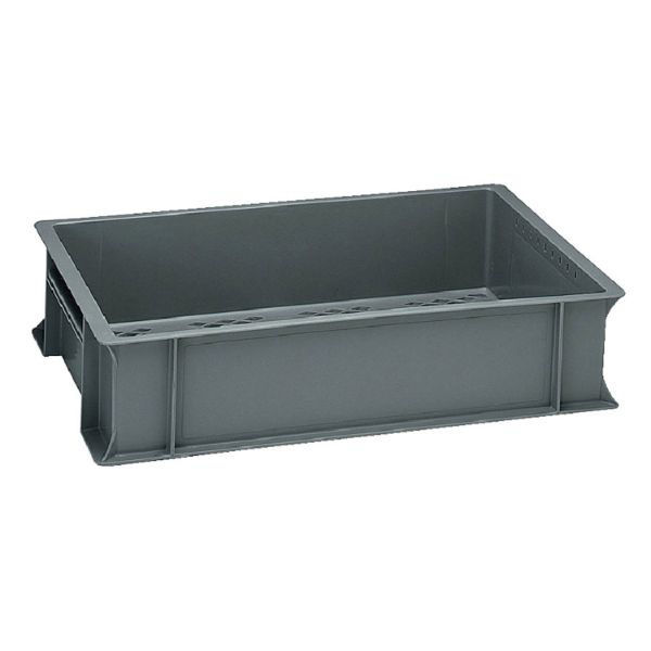 三甲 コンテナ ばんじゅうTPL-1 ライトグレー 203730 1ケース(10個)（直送品）