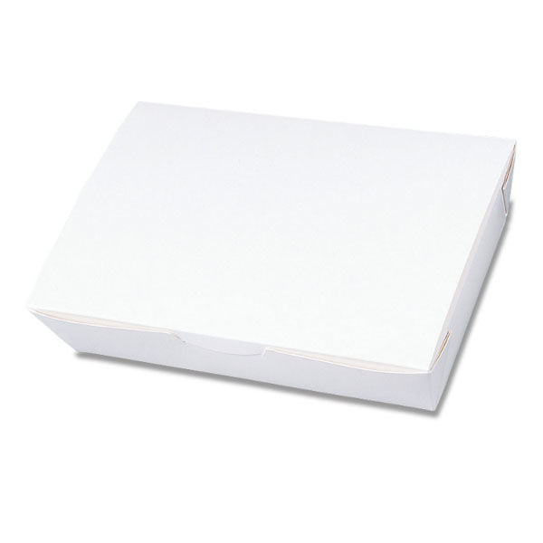 京王 カレー容器 B-L (白無地) 30921541040 1ケース(600個(50個×12))（直送品）