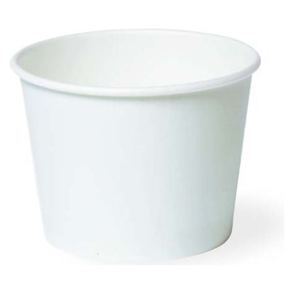 東罐興業 紙カップ PC-120-2 無地 小袋入り 31-329-073 1ケース(1000個(40個×25))（直送品）