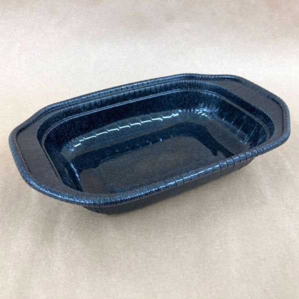 東罐興業 弁当容器 PDC-400KCR ブラック 31351001 1ケース(800個)（直送品）