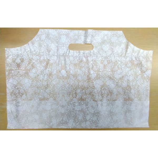 リュウグウ ポリ手提げ サイドバッグ洋-1ブーケ 中 4901200 1ケース(500個(100個×5))（直送品）