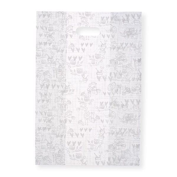 リュウグウ ポリ手提げ バイオスイートバッグ シフォン M 4914700 1ケース(500個(100個×5))（直送品）