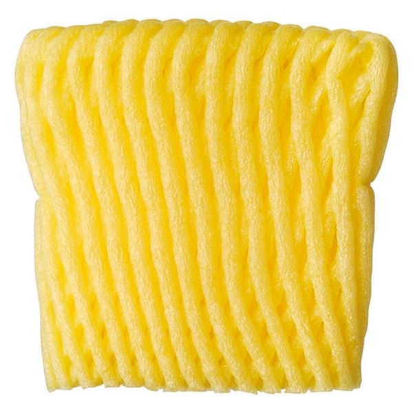 信和 緩衝材 FキャップHYBRID W7イエロー 500361 1ケース(2700個(100個×27))（直送品）