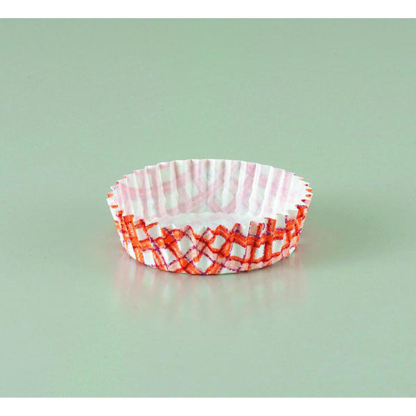 伊藤景パック産業 ベーキングカップ デザインペット チェック柄 90φ×30H 5128788 1ケース(6000個(300個×20))（直送品）