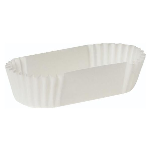 伊藤景パック産業 ベーキングカップ 純白ペット 小判 90×40×25H 5142816 1ケース(6000個(300個×20))（直送品）