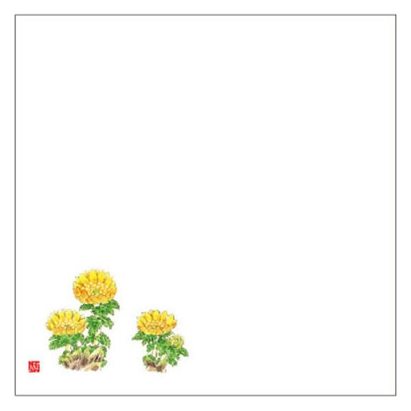 カミイソ産商 敷紙 耐油天紙 5寸 No.0059 福寿草 70000059 1袋(100個)（直送品）