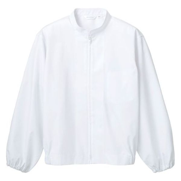 住商モンブラン 白衣 8-701_L ジャンパー 兼用 長袖 白 L 1点（直送品）