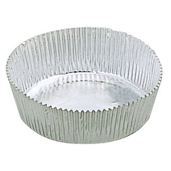 東洋アルミエコープロダクツ スープ容器 ホイルコンテナ A1071A 7CM丸型 1ケース(2500個)（直送品）