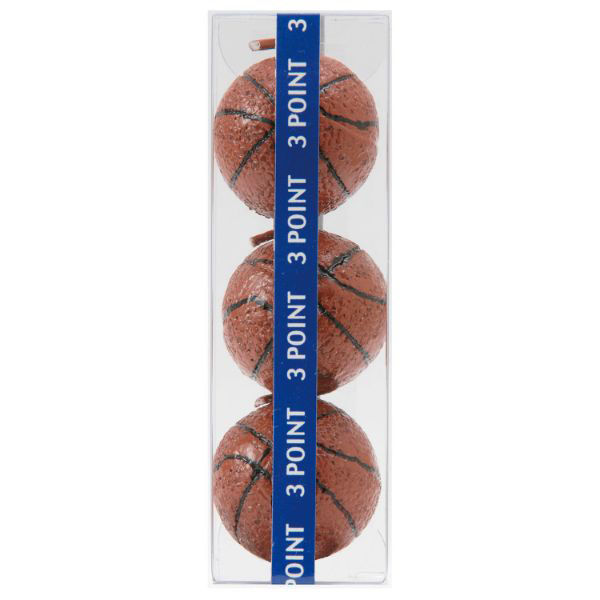 カメヤマ 贈答用飾り バスケットボール3個入 B5522-00-50 1ケース(120個(10個×12))（直送品）