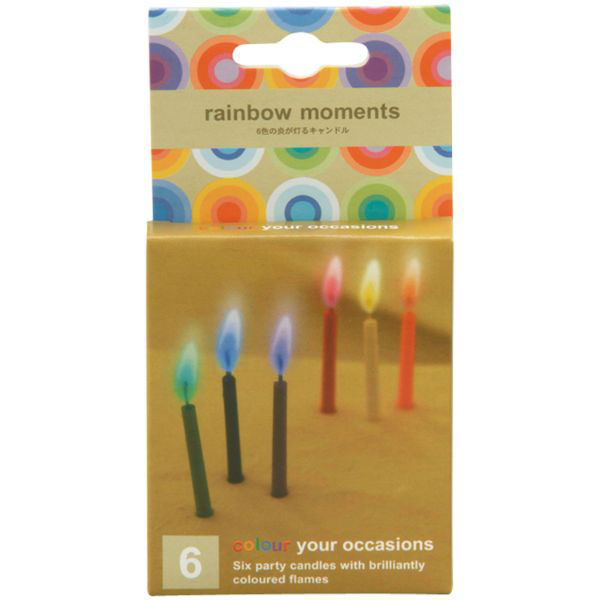 カメヤマ 贈答用飾り rainbow moments 6色6本 B5605-00-00 1ケース(80個(10個×8))（直送品）
