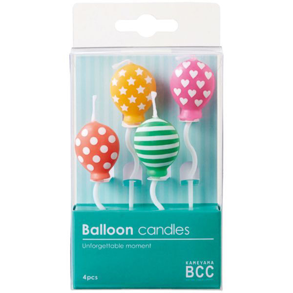 カメヤマ 贈答用飾り バルーンキャンドル B5637-00-00 1ケース(80個(10個×8))（直送品）