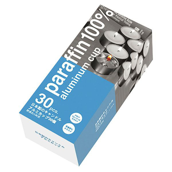 カメヤマ キャンドル 日本製のキャンドルアルミカップ30個入 B7234-55-30 1ケース(16個(4個×4))（直送品）