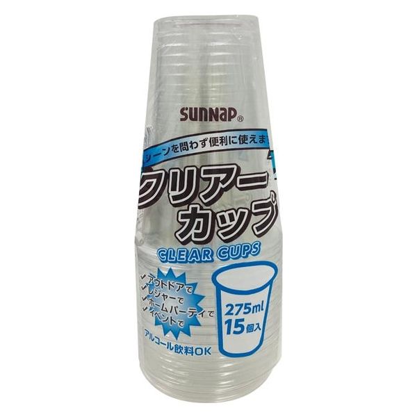 プラコップ WHクリアーカップ サンナップ