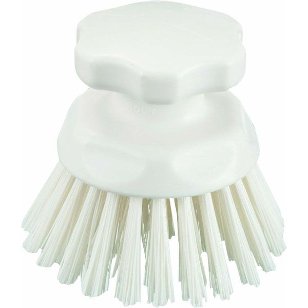 山崎産業 HG ハンドブラシ丸型W CL614-000X-MB-W 1ケース(10個)（直送品）