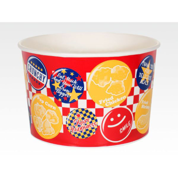 サンナップ 紙カップ yum party 2.0L CO-20YYP 1ケース(300個(25個×12))（直送品）