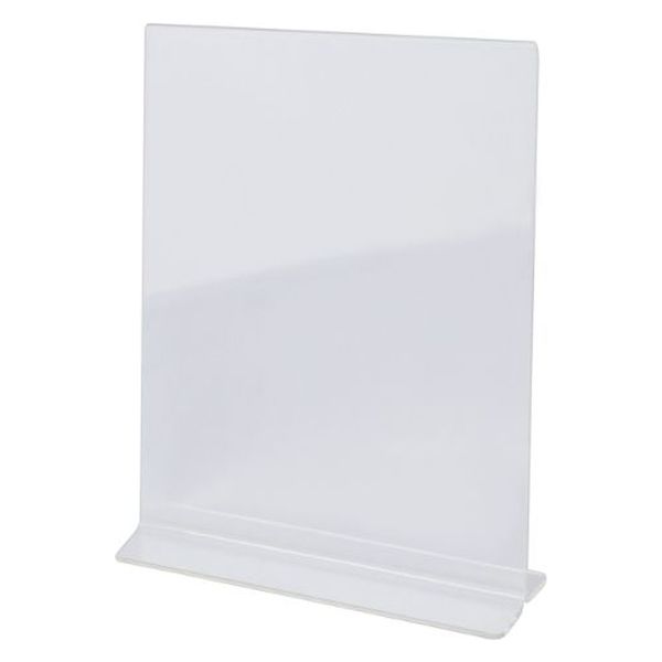 クルーズ POPスタンド 両面用(T型)サインンホルダーB6縦 CR48101 1ケース(72個)（直送品）