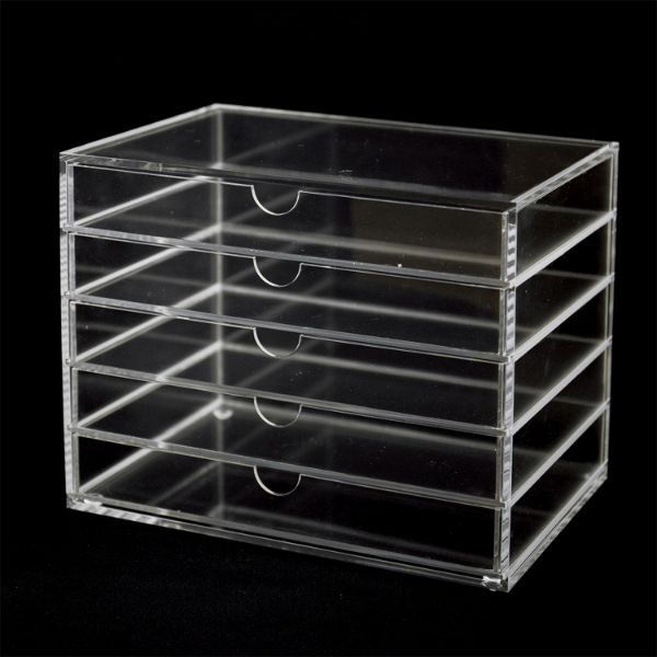 クルーズ アクリル什器 アクリル5段ケース A5 CRC8302 1点（直送品）
