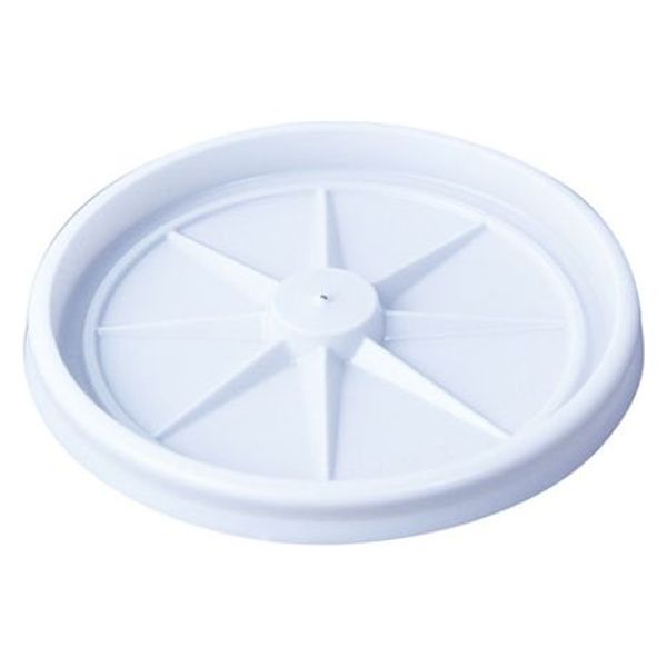 日本デキシー GLDH08HD 80Φ乳白リッド 1ケース(2000個(100個×20))（直送品）