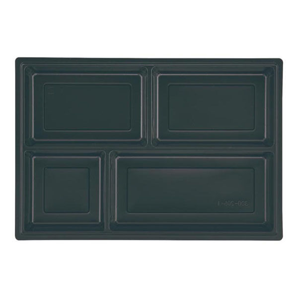 アヅミ産業 HSH-W320-225用上下段 中仕切セット (黒) HSH320225UDBK 1ケース(40個)（直送品）