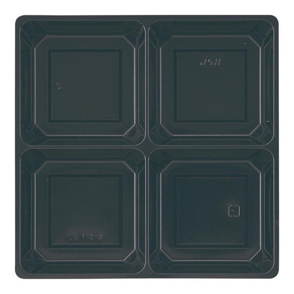 アヅミ産業 HSH-W222-222 中仕切セット 4ツ仕切 HSH222UDBK1 1ケース(100個)（直送品）