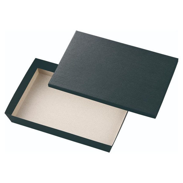 弁当容器 HSH-C65-6 冷凍レンジカップ用 テーパー型貼箱 (黒木目エンボス) HSHC656BKMES（直送品）