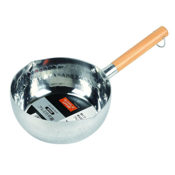 パール金属 調理道具 シンプル・ウェア IH対応アルミ行平鍋18cm HW-7029 1ケース(20個(10個×2))（直送品）