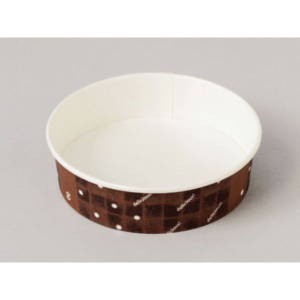 東洋アルミエコープロダクツ 耐熱ペーパーカップ K8151B ブラウン 1ケース(800個(100個×8))（直送品）