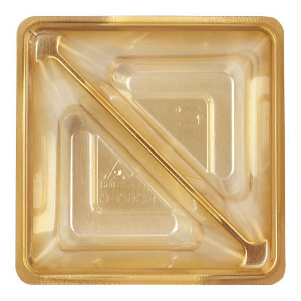 アヅミ産業 KC60-C KCカップ 斜め仕切 (80-80) 金 KC60CGR 1ケース(2000個(100個×20))（直送品）