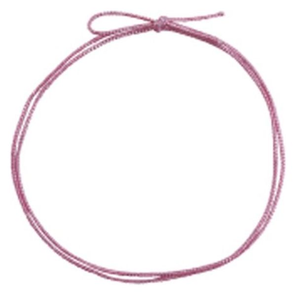 ラッピング用品 4ッ打ラメ入りゴム 2重片花結び 62cm ピンク×銀 KH04262PKS 1ケース(1000個(100個×10))（直送品）