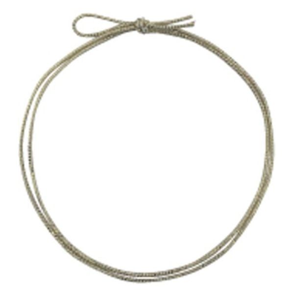 イグチ ラッピング用品 4ッ打ラメ入りゴム 2重片花結び 62cm 白×金 KH04262WG 1ケース(1000個(100個×10))（直送品）