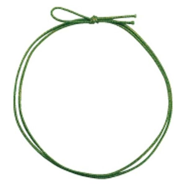 イグチ ラッピング用品 4ッ打ラメ入りゴム 2重片花結び 62cm 黄緑×金 KH04262YGG 1ケース(1000個(100個×10))（直送品）