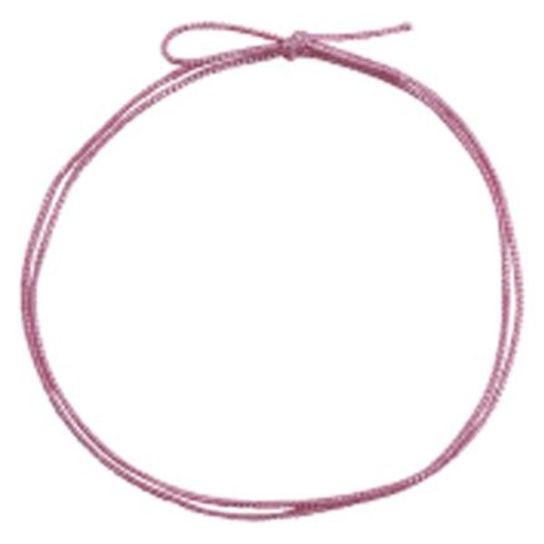 ラッピング用品 4ッ打ラメ入りゴム 2重片花結び 74cm ピンク×銀 KH04274PKS 1ケース(1000個(100個×10))（直送品）