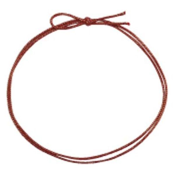 イグチ ラッピング用品 4ッ打ラメ入りゴム 2重片花結び 74cm 赤×金 KH04274RG 1ケース(1000個(100個×10))（直送品）