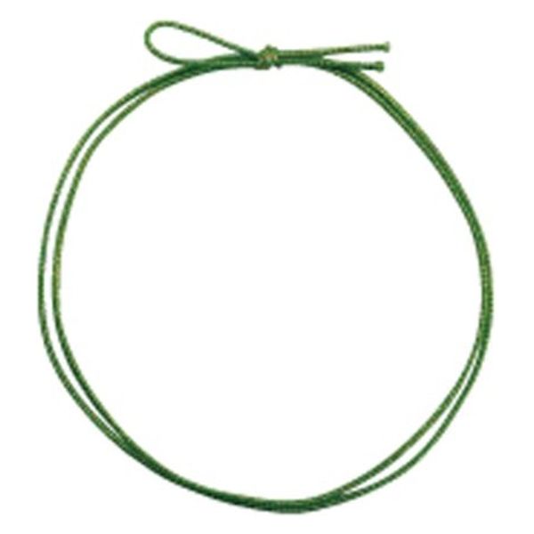 イグチ ラッピング用品 4ッ打ラメ入りゴム 2重片花結び 74cm 黄緑×金 KH04274YGG 1ケース(1000個(100個×10))（直送品）