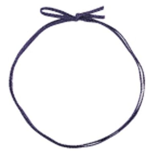 イグチ ラッピング用品 平彩ゴム 二重片花結び 中74cm 紫 KH7274P 1ケース(1000個(50個×20))（直送品）