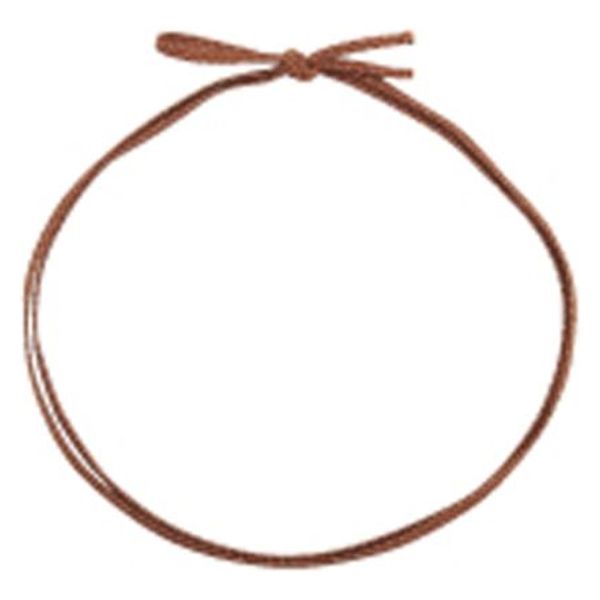 イグチ ラッピング用品 平彩ゴム 二重片花結び 大94cm 茶 KH7294BR 1ケース(1000個(50個×20))（直送品）