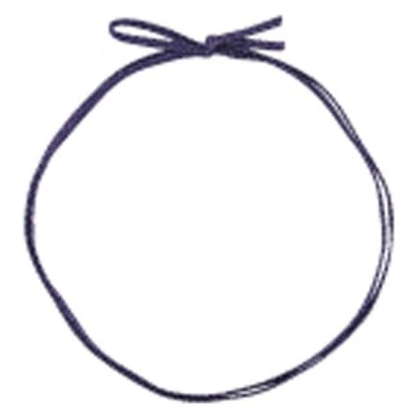 イグチ ラッピング用品 平彩ゴム 二重片花結び 大94cm 紫 KH7294P 1ケース(1000個(50個×20))（直送品）