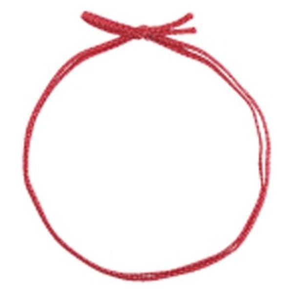 イグチ ラッピング用品 平彩ゴム 二重片花結び 大94cm 赤 KH7294R 1ケース(1000個(50個×20))（直送品）