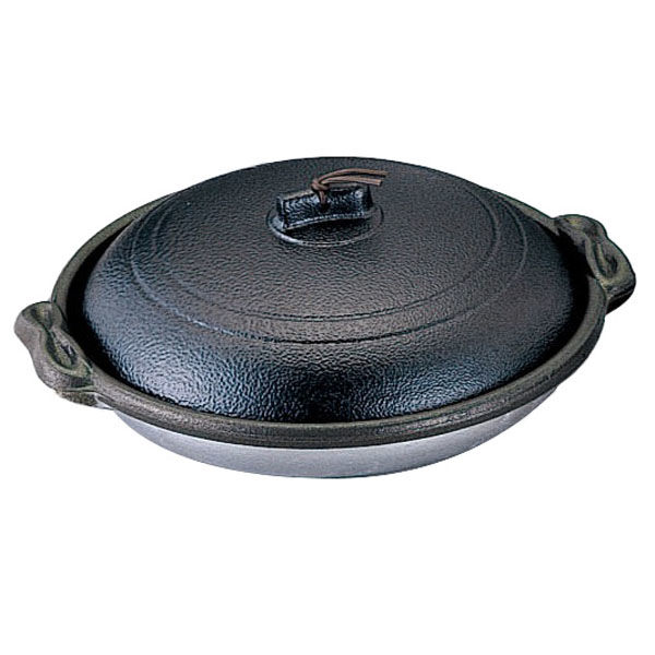 マイン M10-561 庵陶板 φ18深皿 黒 1点（直送品）
