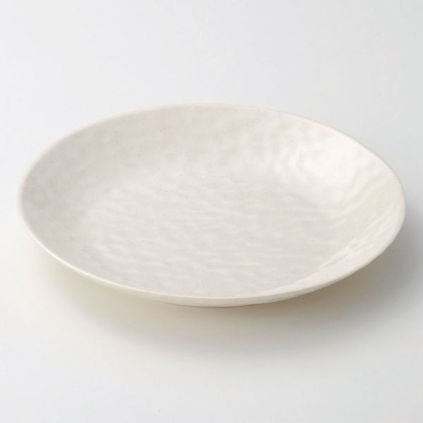 マイン メラミン食器 M11-369 大皿 φ30 白 1袋（直送品）